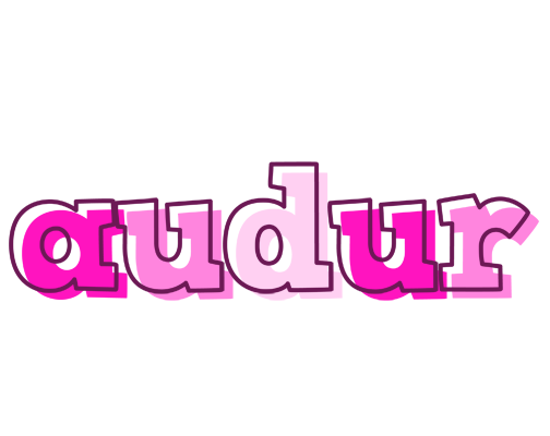 Audur hello logo