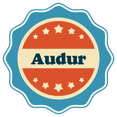 Audur labels logo