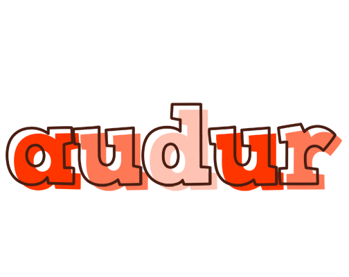 Audur paint logo