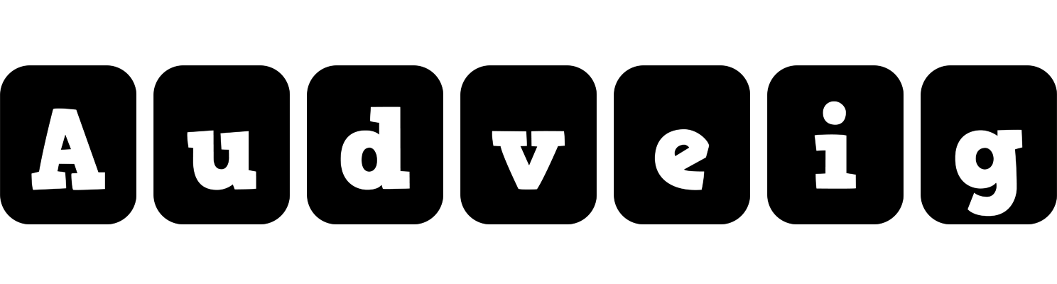 Audveig box logo