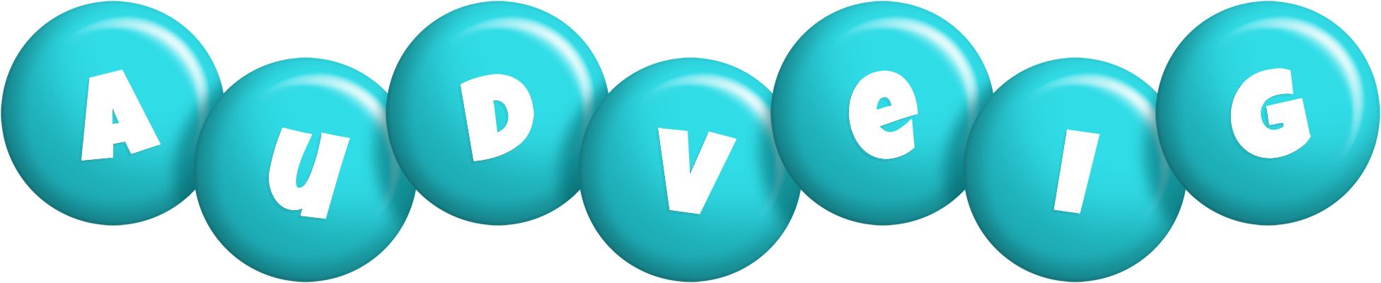 Audveig candy-azur logo