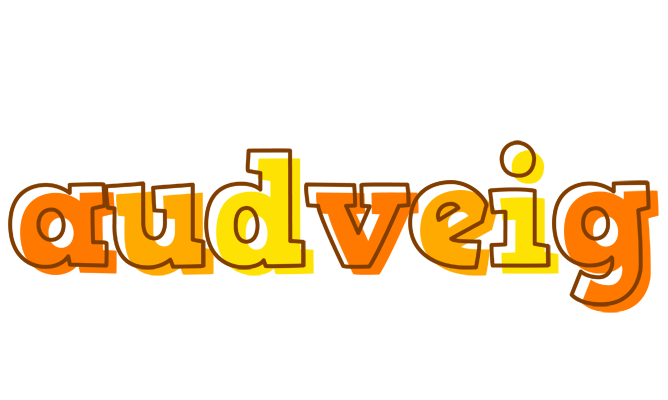 Audveig desert logo