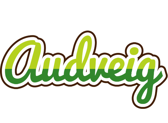 Audveig golfing logo