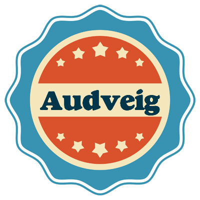 Audveig labels logo