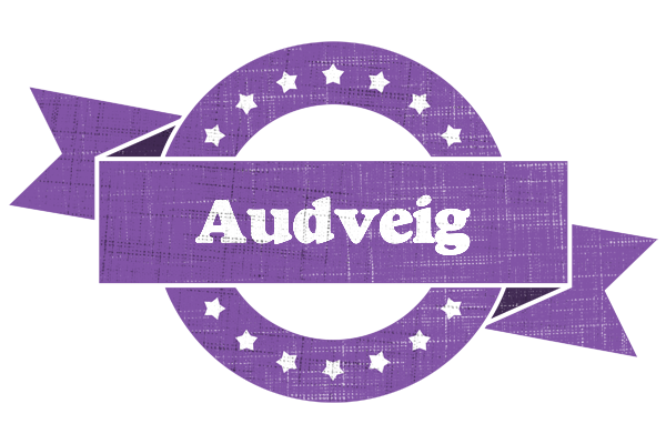 Audveig royal logo
