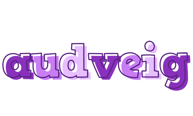 Audveig sensual logo