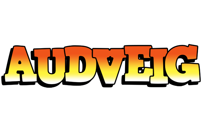 Audveig sunset logo