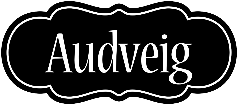 Audveig welcome logo