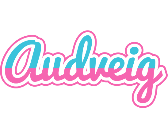 Audveig woman logo