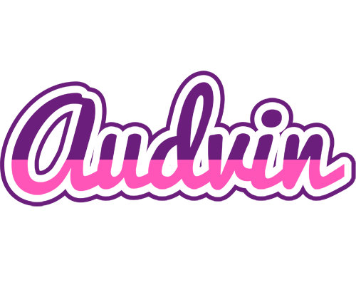 Audvin cheerful logo