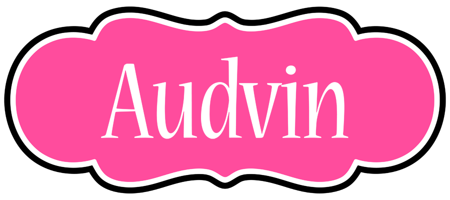 Audvin invitation logo