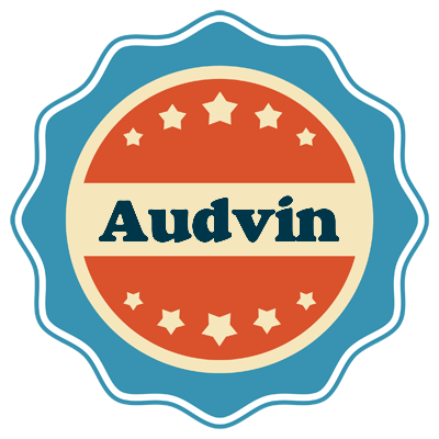 Audvin labels logo