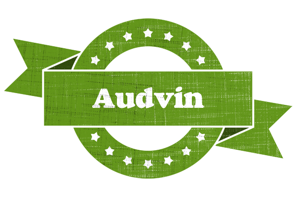 Audvin natural logo