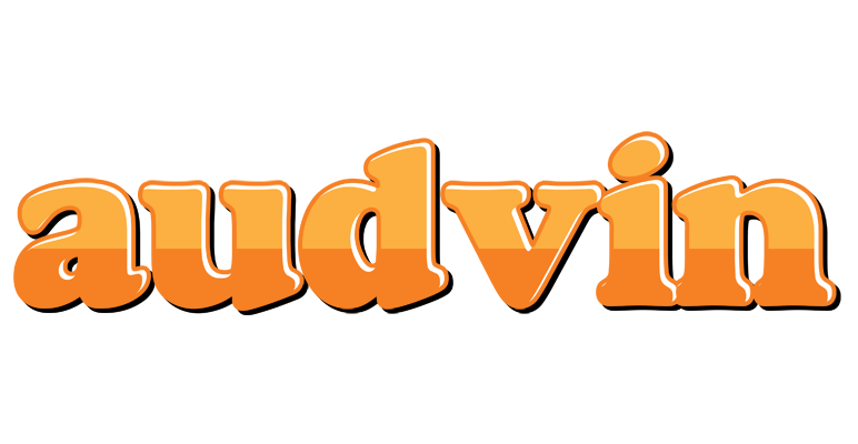 Audvin orange logo