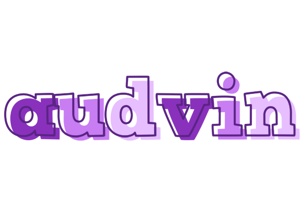 Audvin sensual logo