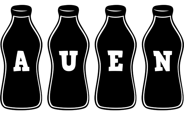 Auen bottle logo