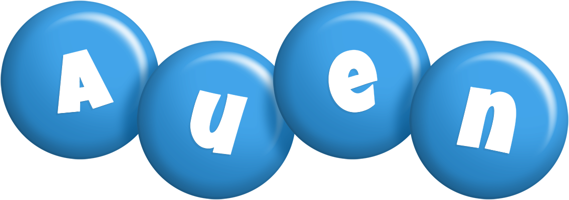Auen candy-blue logo