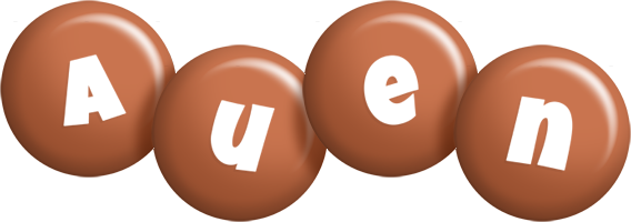 Auen candy-brown logo