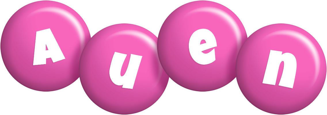 Auen candy-pink logo