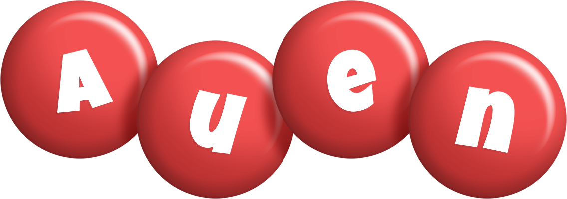 Auen candy-red logo