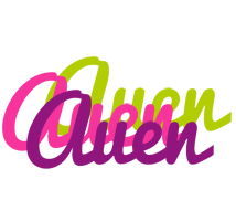 Auen flowers logo