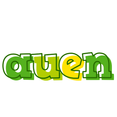 Auen juice logo
