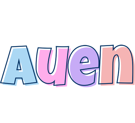 Auen pastel logo