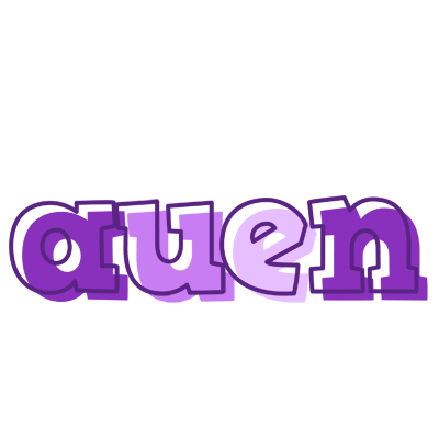 Auen sensual logo