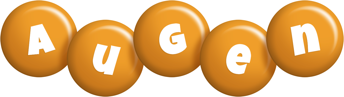 Augen candy-orange logo