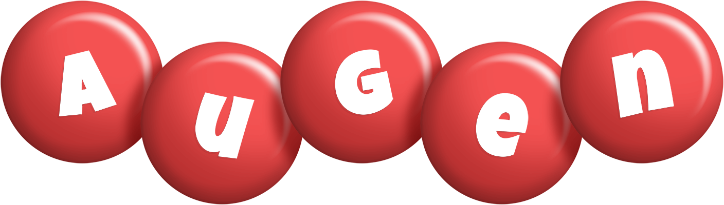 Augen candy-red logo