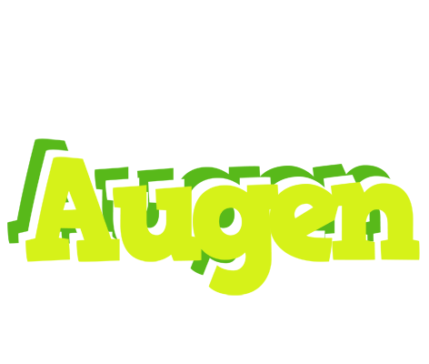 Augen citrus logo