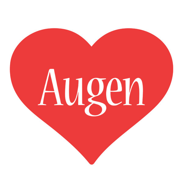 Augen love logo