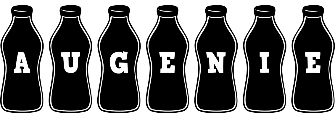 Augenie bottle logo