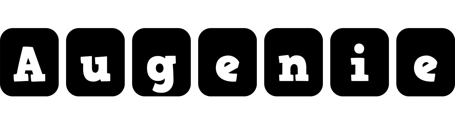 Augenie box logo