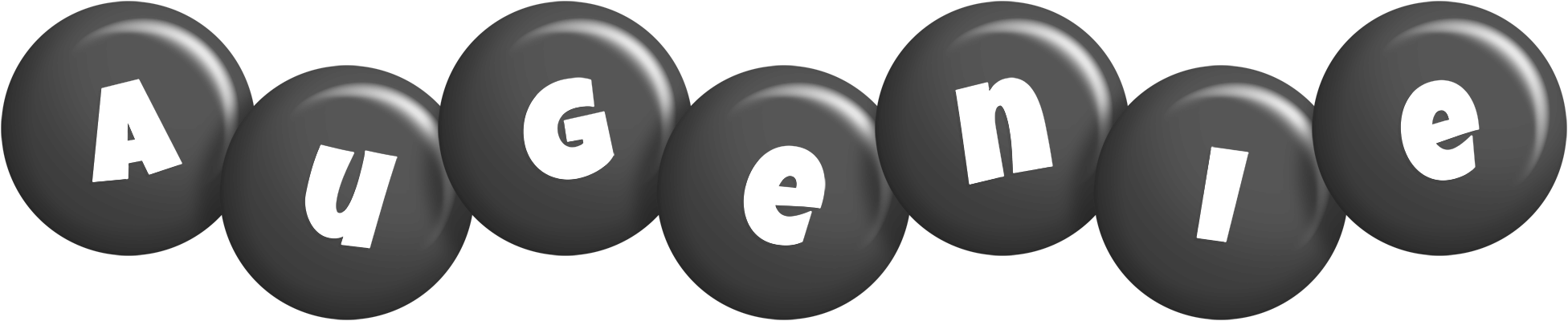 Augenie candy-black logo