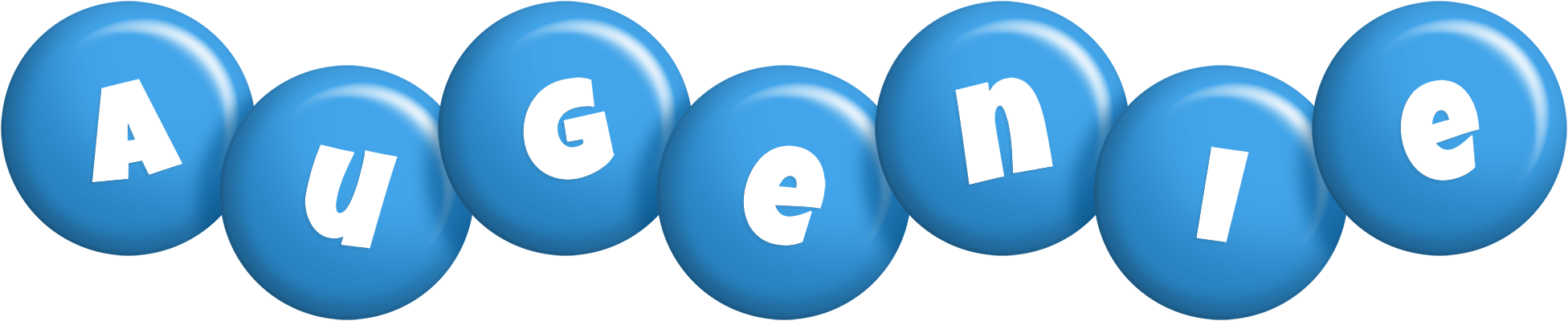 Augenie candy-blue logo