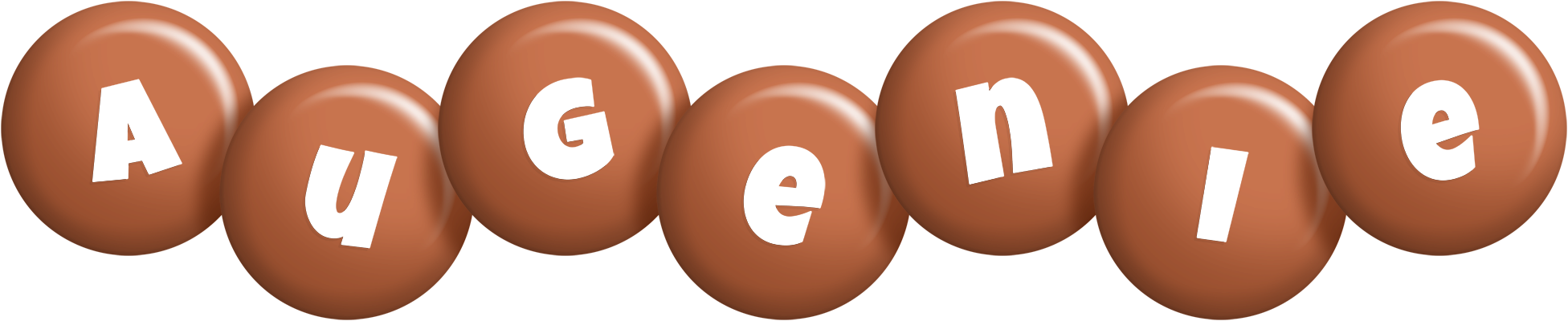 Augenie candy-brown logo