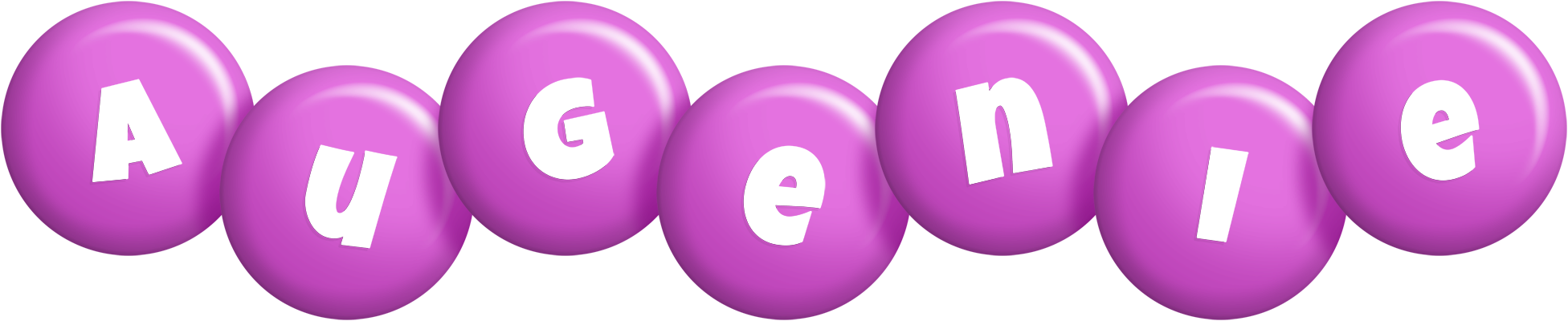 Augenie candy-purple logo