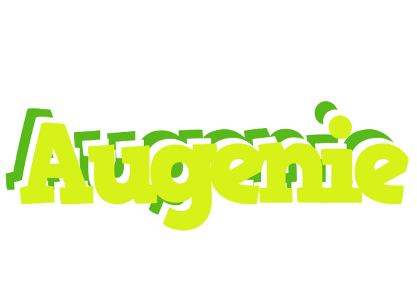 Augenie citrus logo