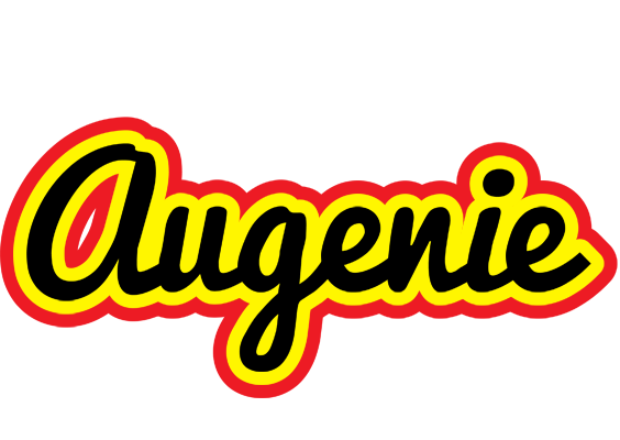 Augenie flaming logo