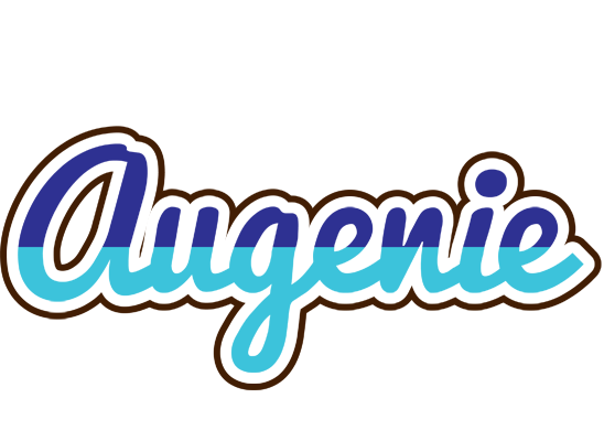Augenie raining logo