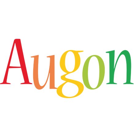 Augon birthday logo