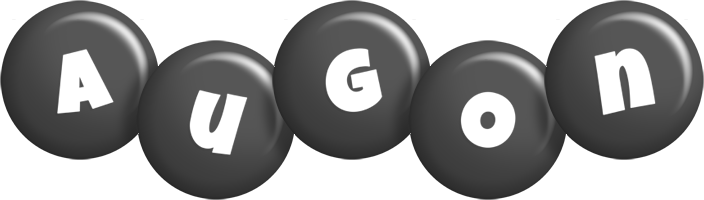 Augon candy-black logo