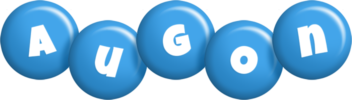 Augon candy-blue logo