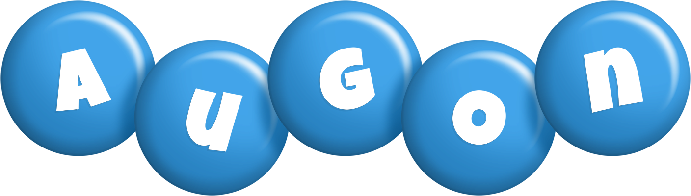 Augon candy-blue logo