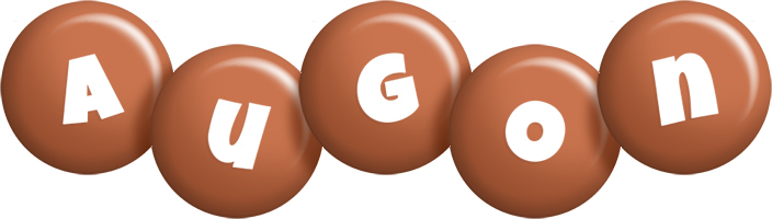Augon candy-brown logo