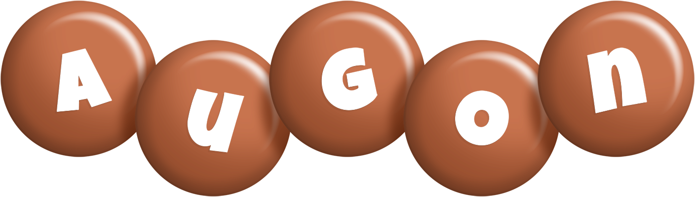 Augon candy-brown logo