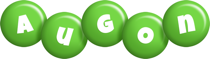 Augon candy-green logo