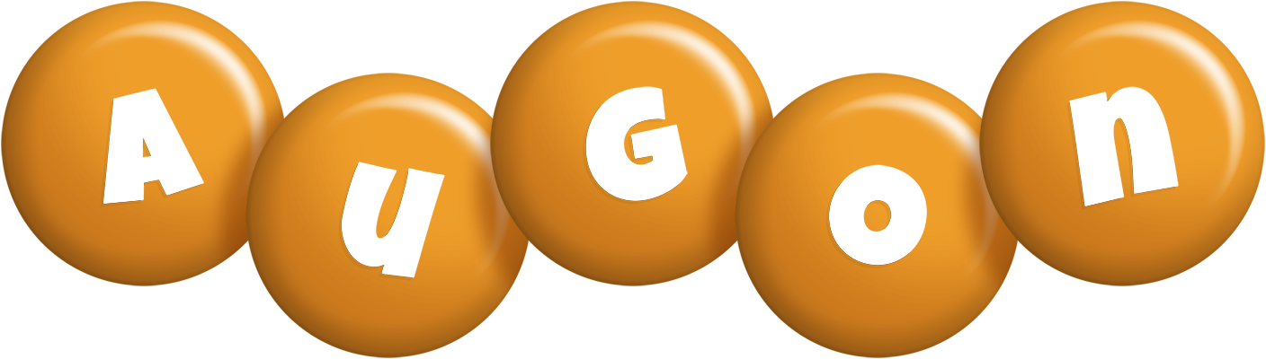 Augon candy-orange logo