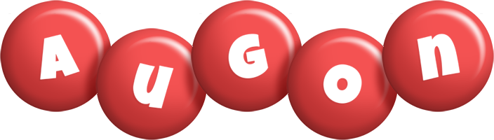 Augon candy-red logo